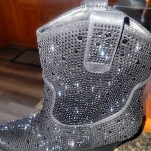 Rhinestone boots